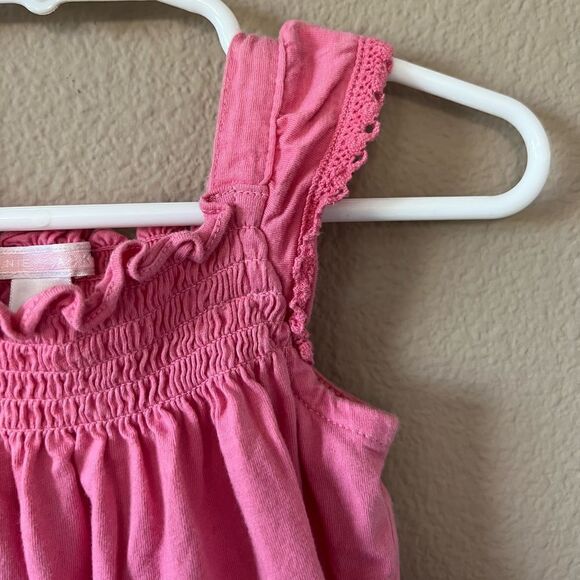 Janie and Jack Pink Ruffle Top - Picture 3 of 5
